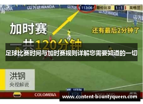 足球比赛时间与加时赛规则详解您需要知道的一切 足球比赛时间与加时赛规则详解您需要知道的一切